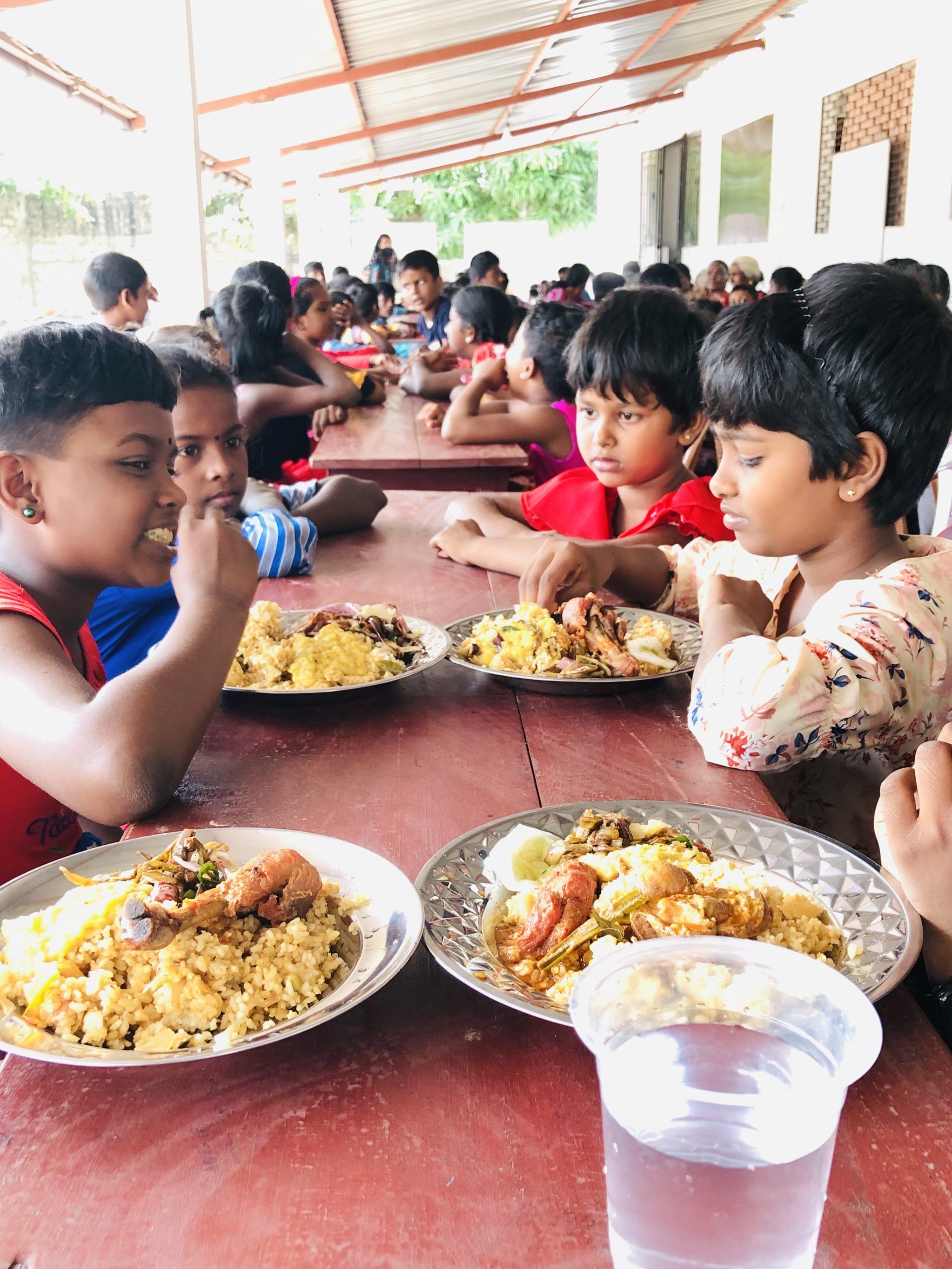 Provision of free meals