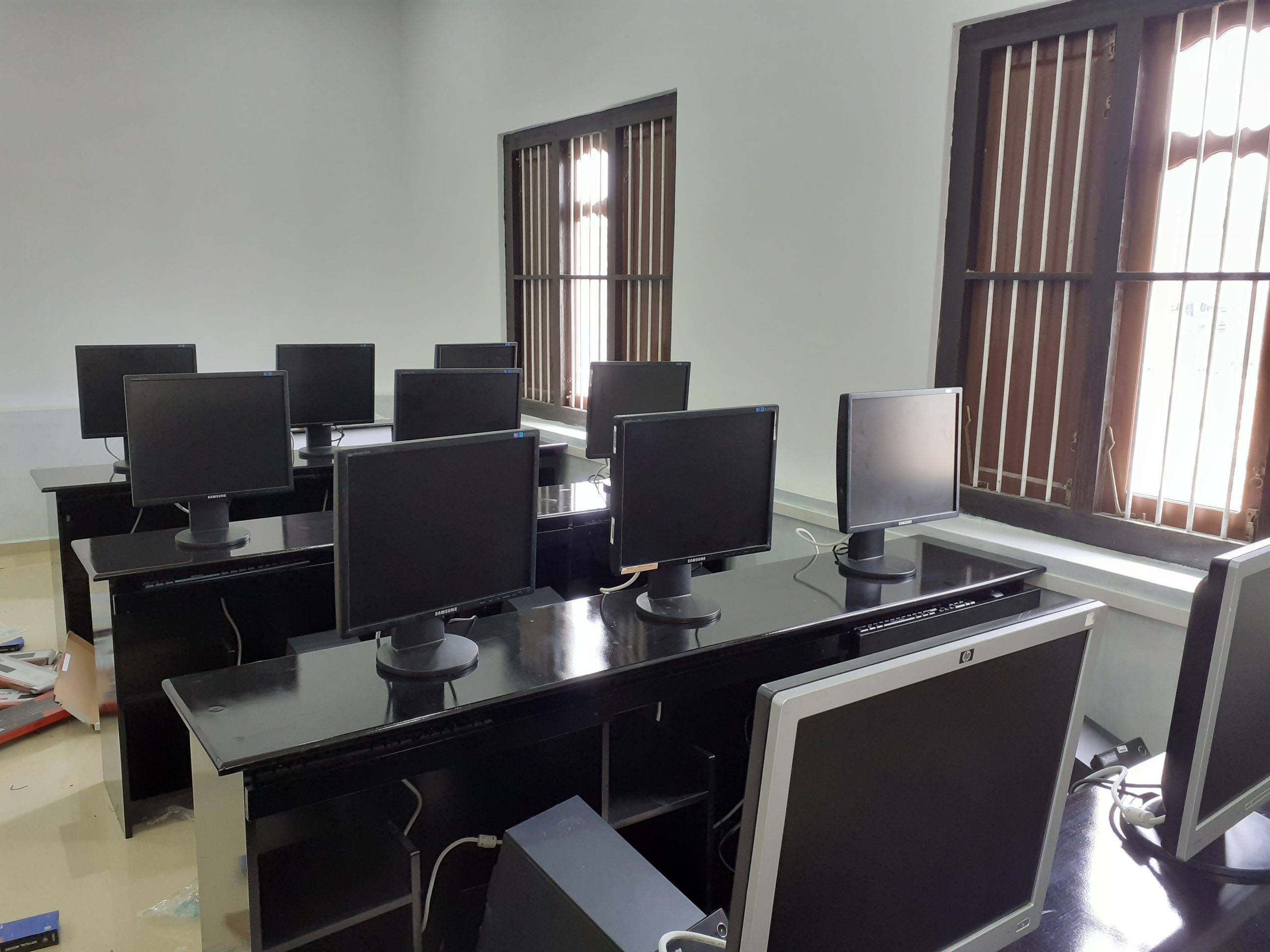 Computer Training in progress